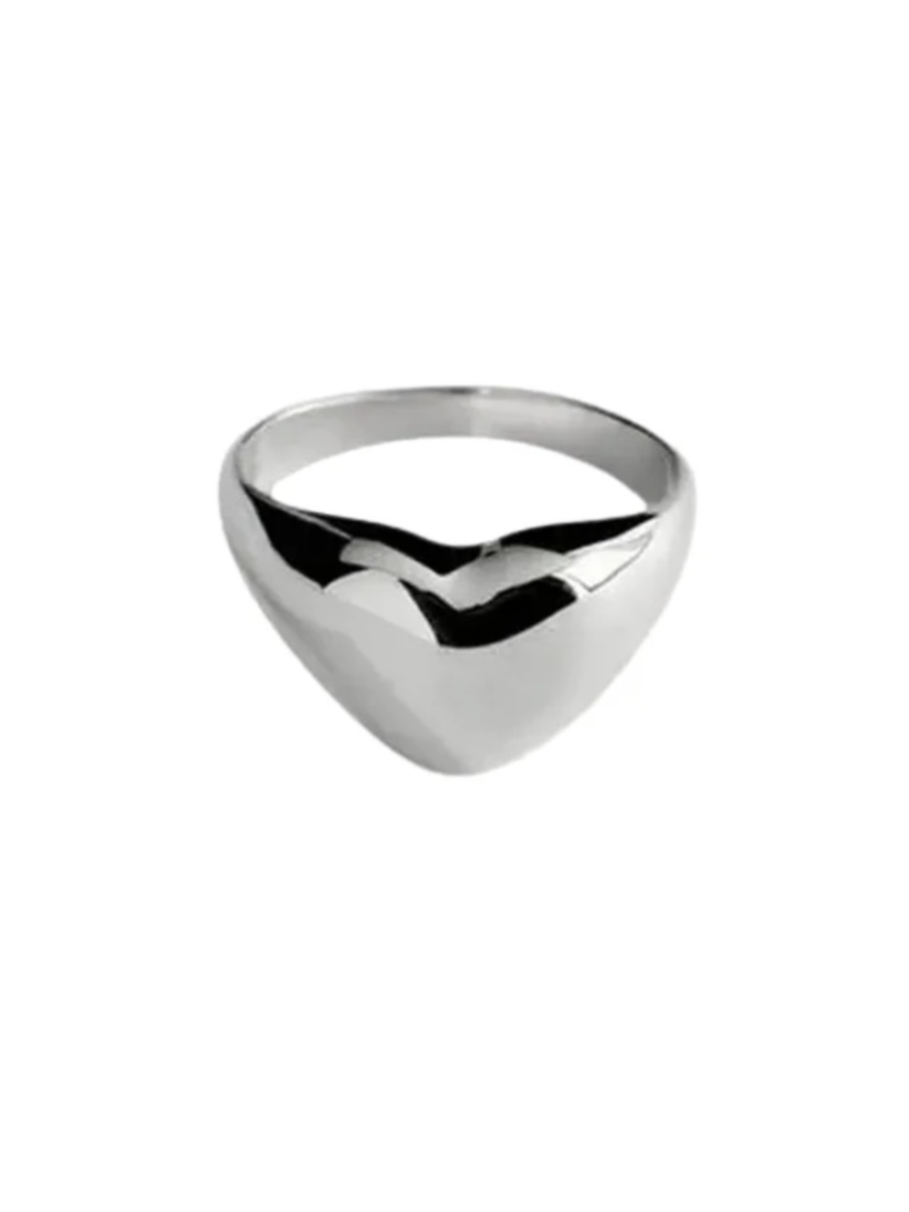 Annika Inez Sterling Silver Heart Ring | Size 8